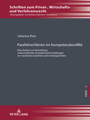 cover image of Parallelverfahren im Kompetenzkonflikt